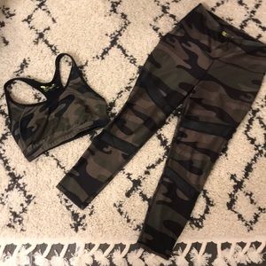 Camouflage Workout Set